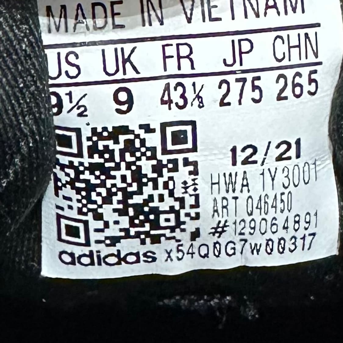 275) 아디다스 운동화 남성 남자 런닝화 4DFWD 펄스 블랙 상품이미지9