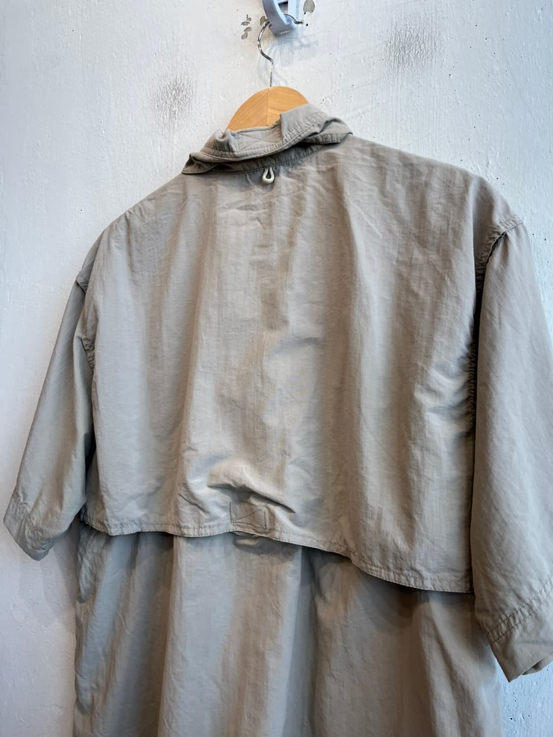 RUGGED EARTH 빈티지 캠핑 아웃도어 나일론 반팔 셔츠 상품이미지5