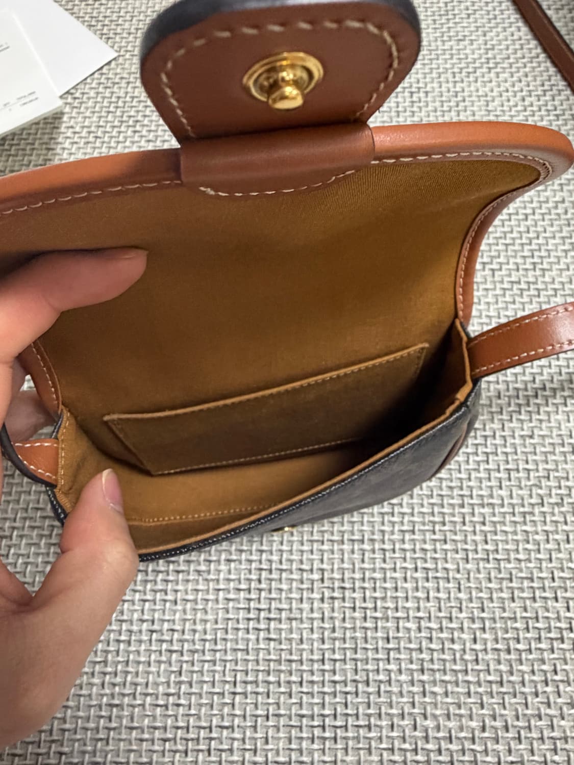 24ss[백화점판/새상품급]셀린느 트리옹프 베사체 미니백 상품이미지6