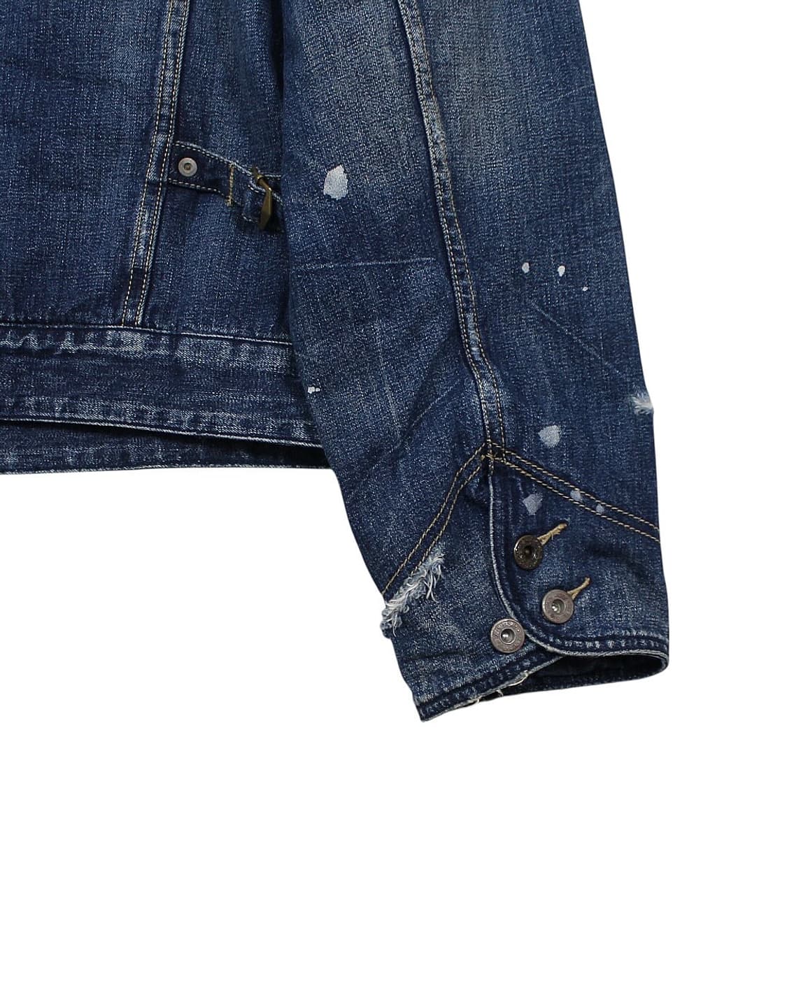 폴로랄프로렌 50-60s Lee 리 191-LB 페인팅 데님 자켓 블랭킷 상품이미지8