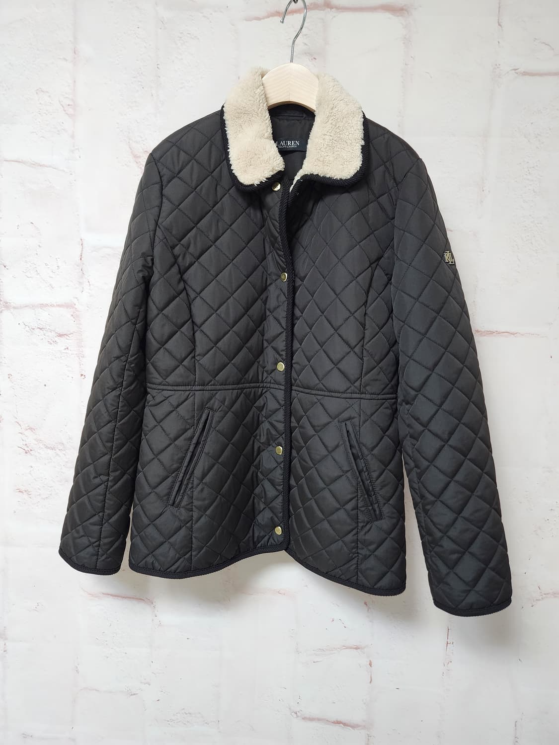 랄프로렌 블랙 퀼팅 자켓 상품이미지1