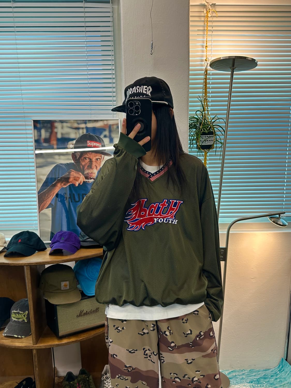 Youth Bath 매쉬 트랙탑 스웻셔츠 M 상품이미지1