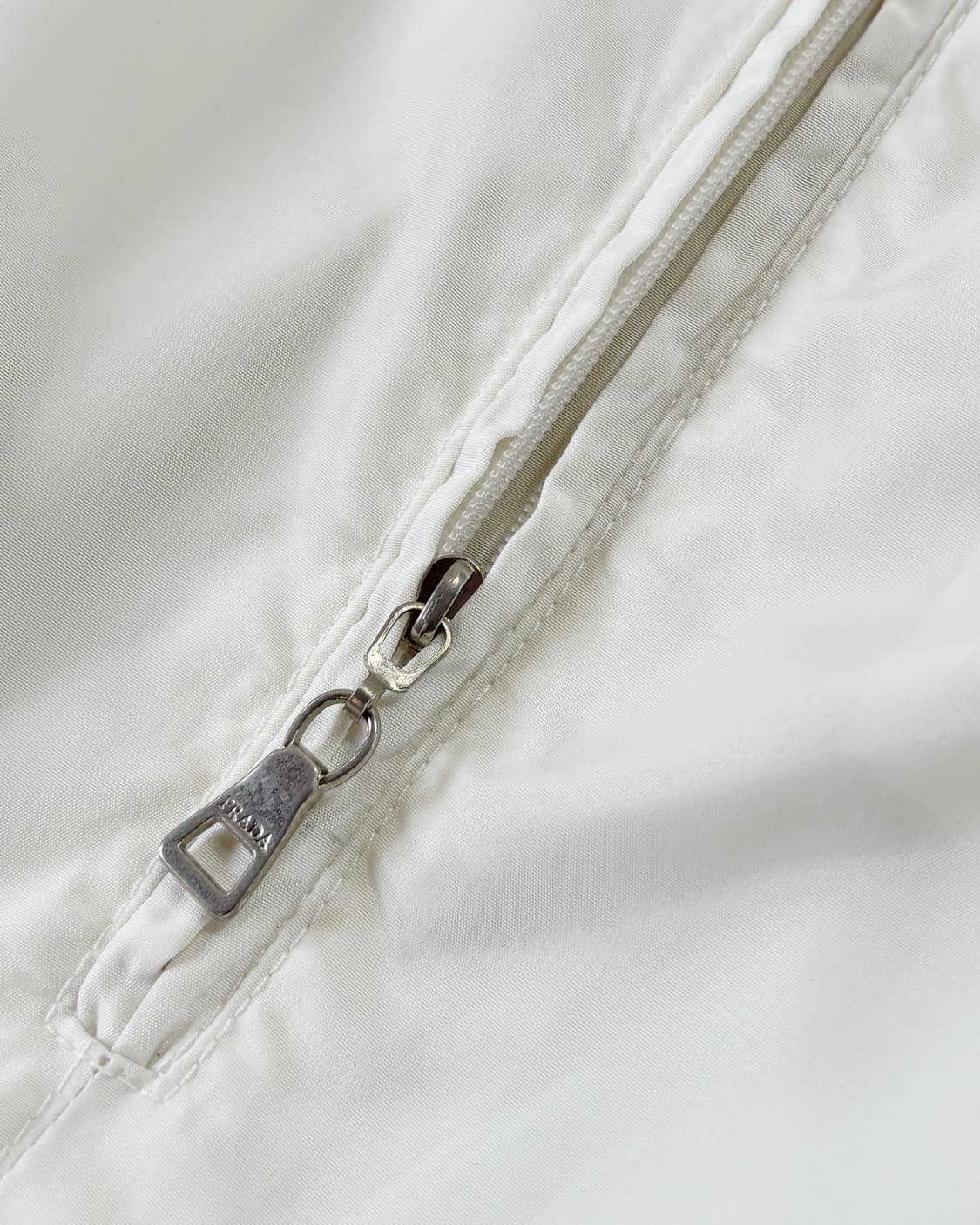Prada Sport white cotton zip-up jacket 상품이미지5