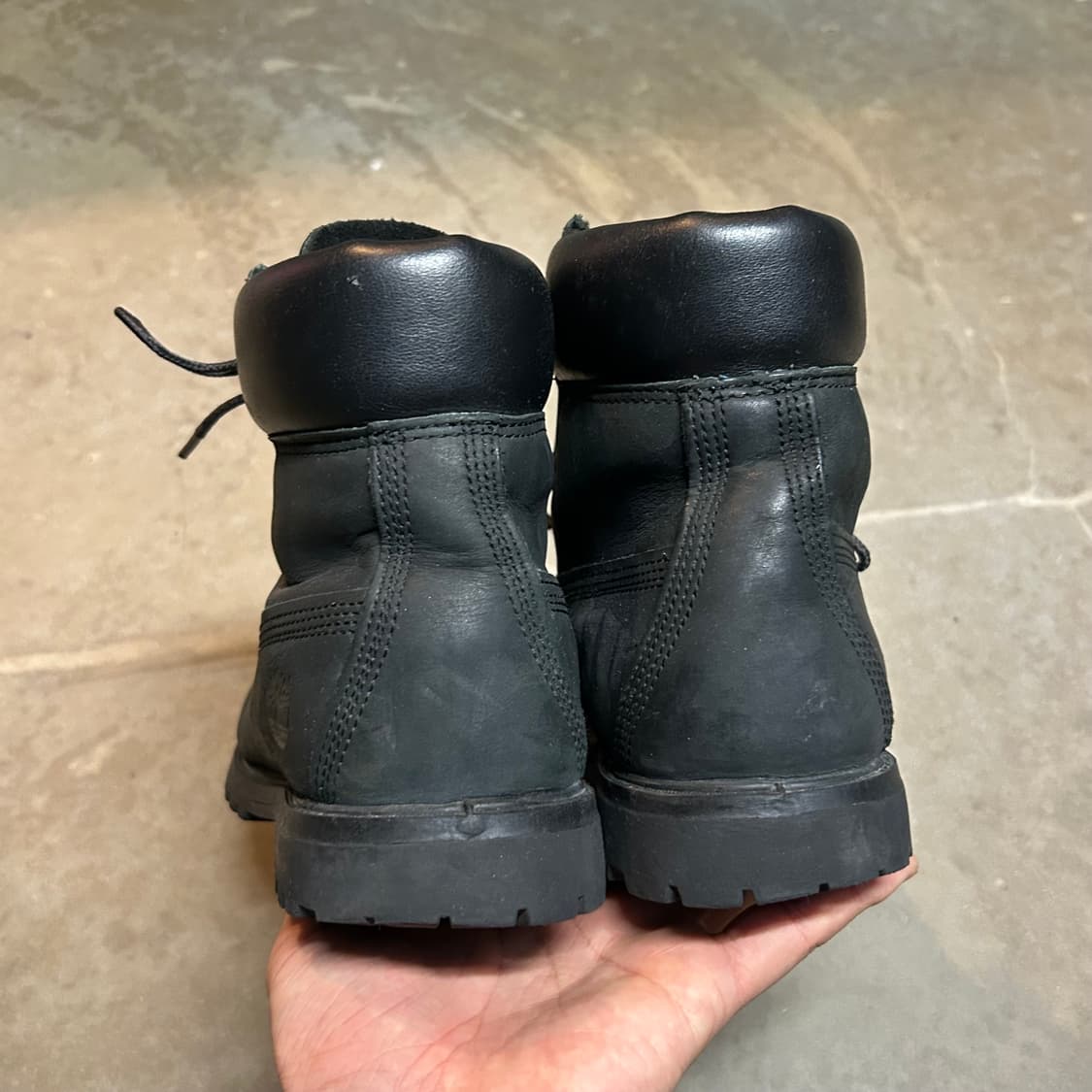 250) 팀버랜드 6인치 워커 부츠 프리마로프트 블랙 상품이미지7