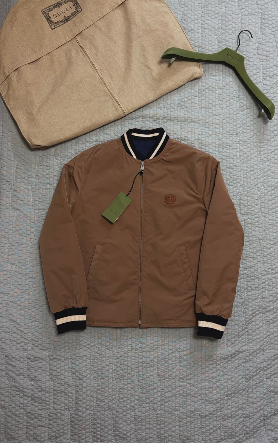 구찌 리버서블 봄버자켓 상품이미지3