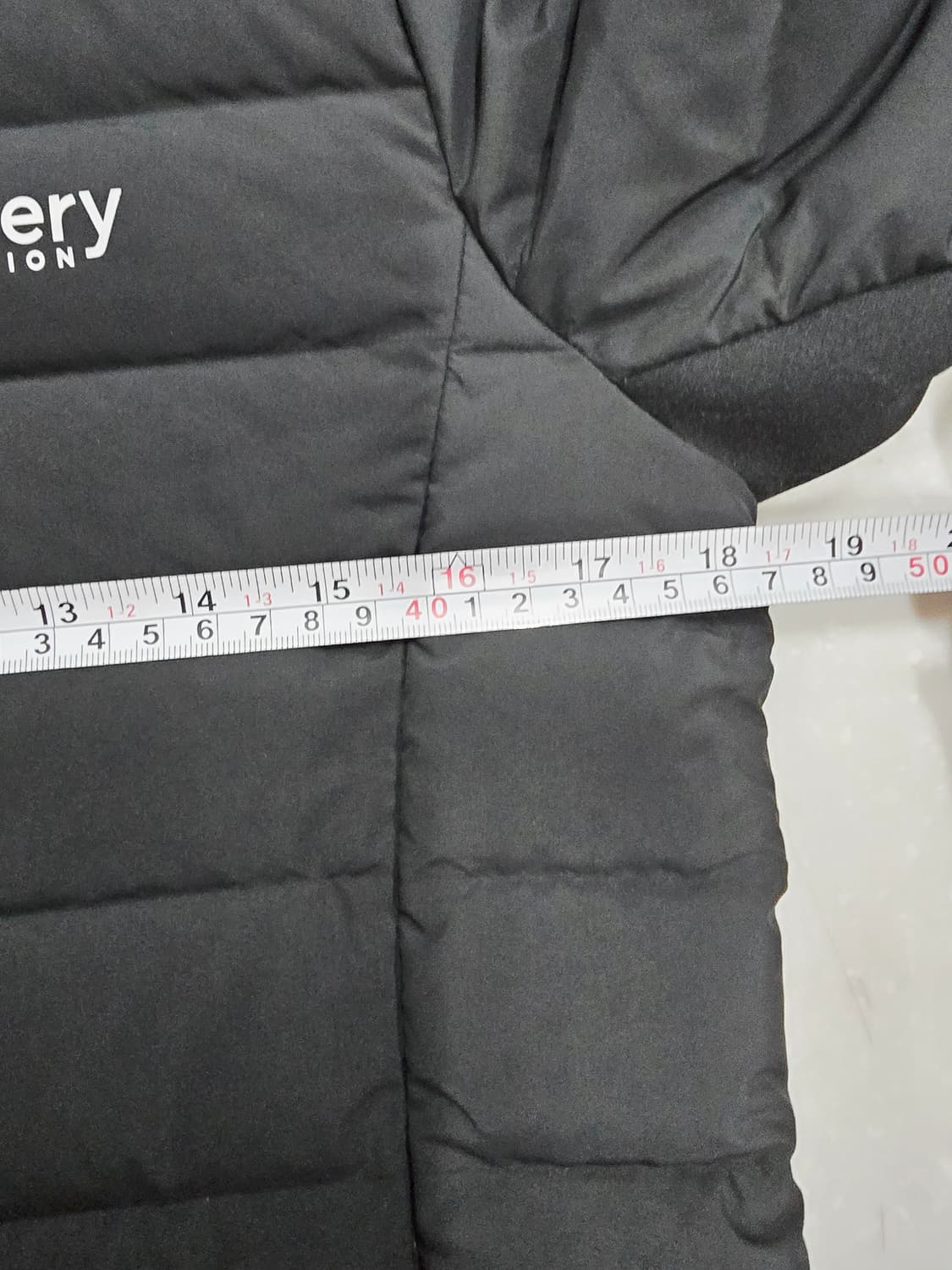 디스커버리 구스다운롱패딩 블랙 90 상품이미지7