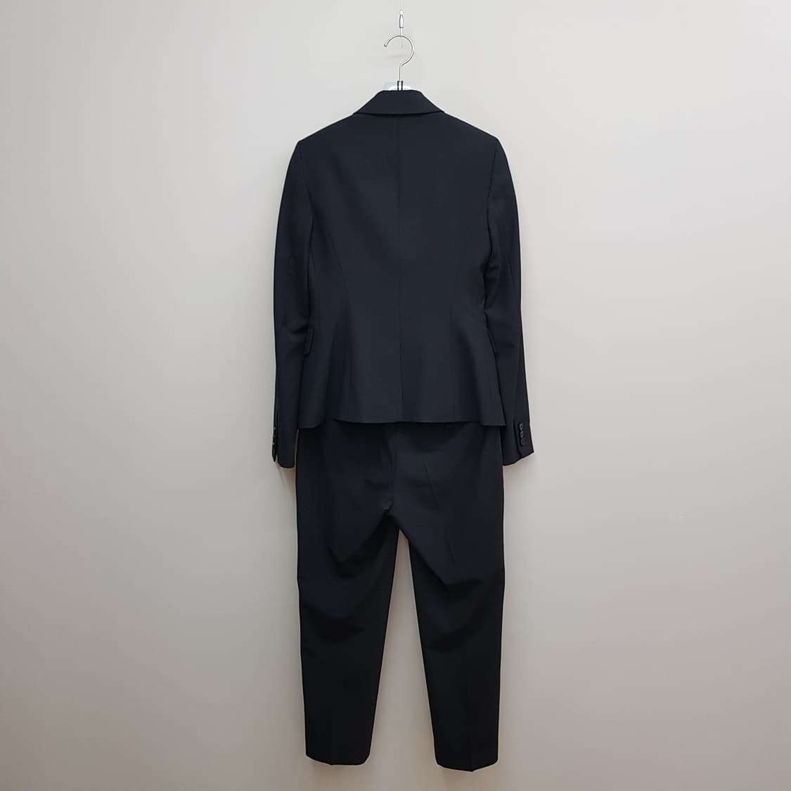 Theory 띠어리 블랙 울 테일러드 자켓  슬랙스 셋업 수트 0사이즈 상품이미지2