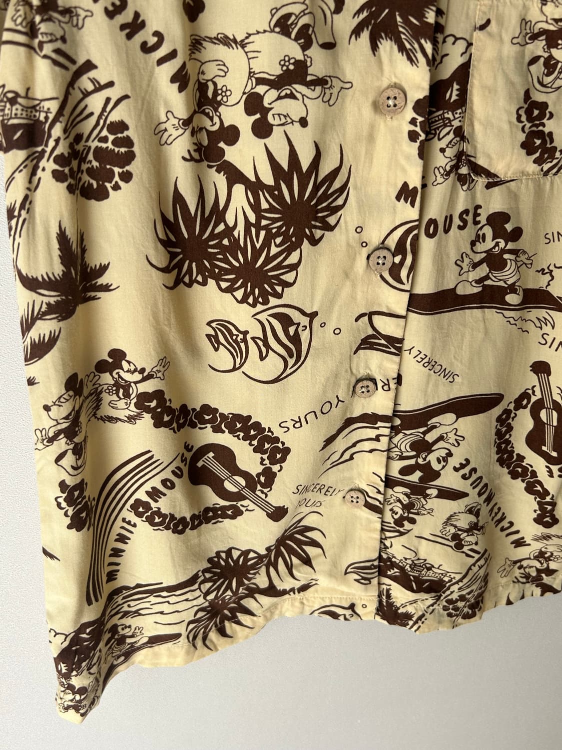 Disney 미키마우스 하와이안 셔츠 상품이미지5