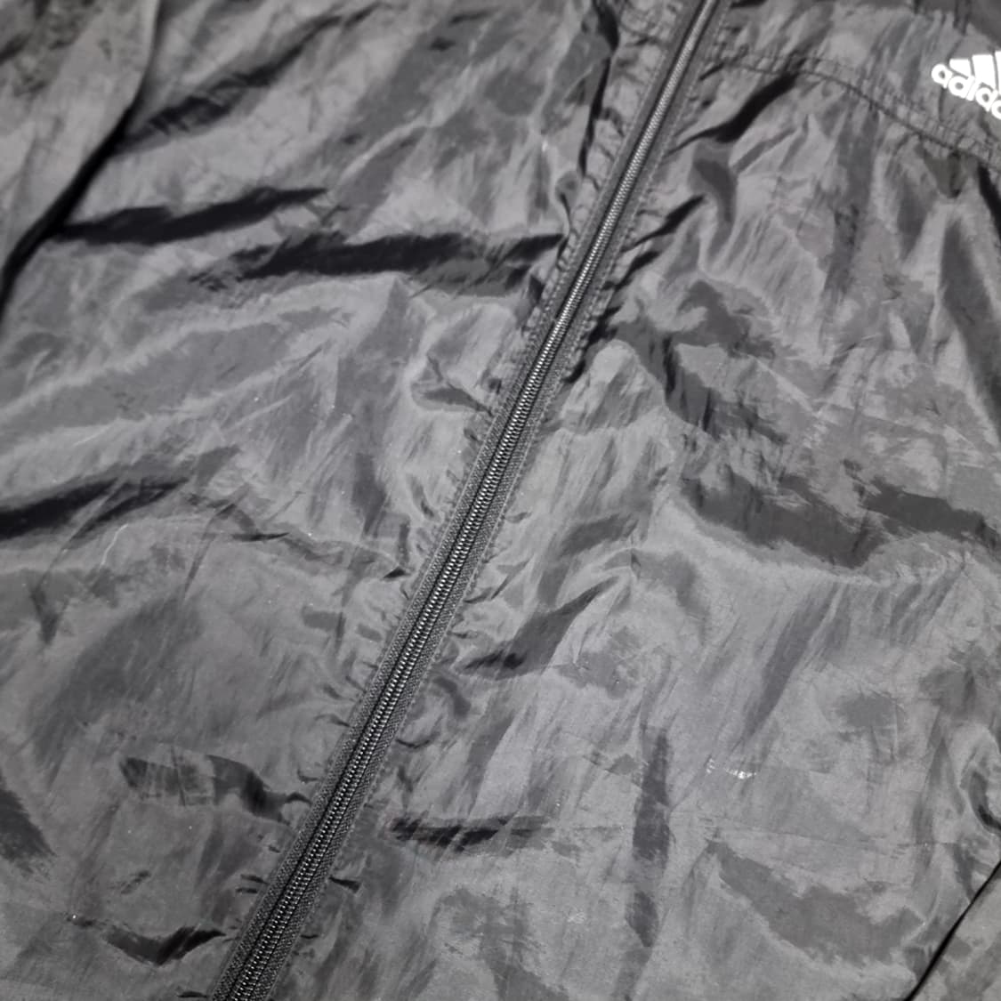 한국제 아디다스 블랙 바람막이 자켓(100-105) 상품이미지3