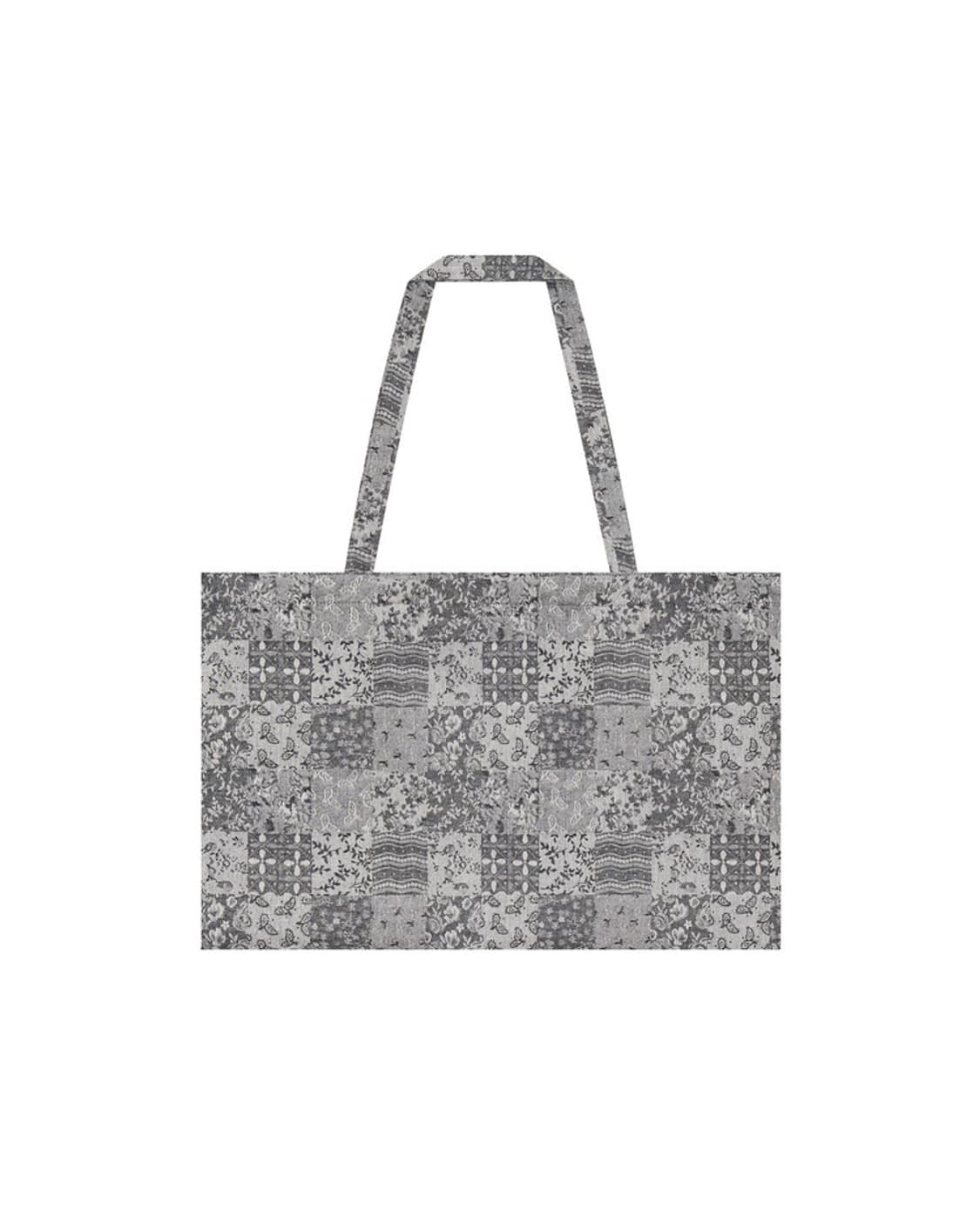 starryfairy Jacquard Patch Bag Grey 상품이미지1