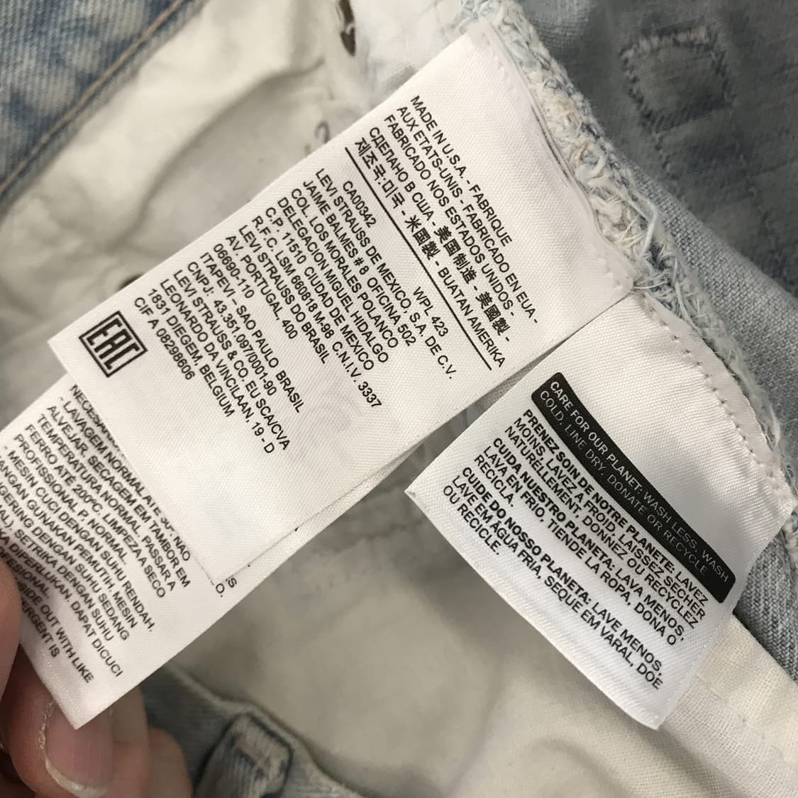 베트멍 x 리바이스 콜라보 청바지 [30인치] 상품이미지6