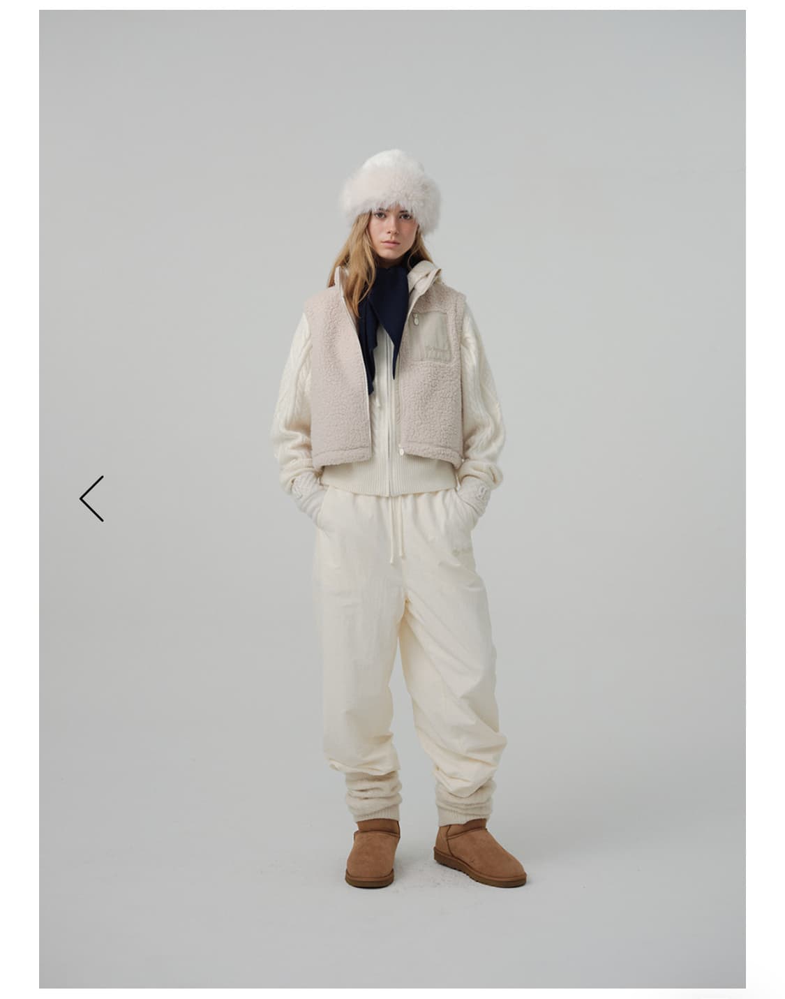 Snuggle Warm Jogger Pants_Navy 상품이미지3