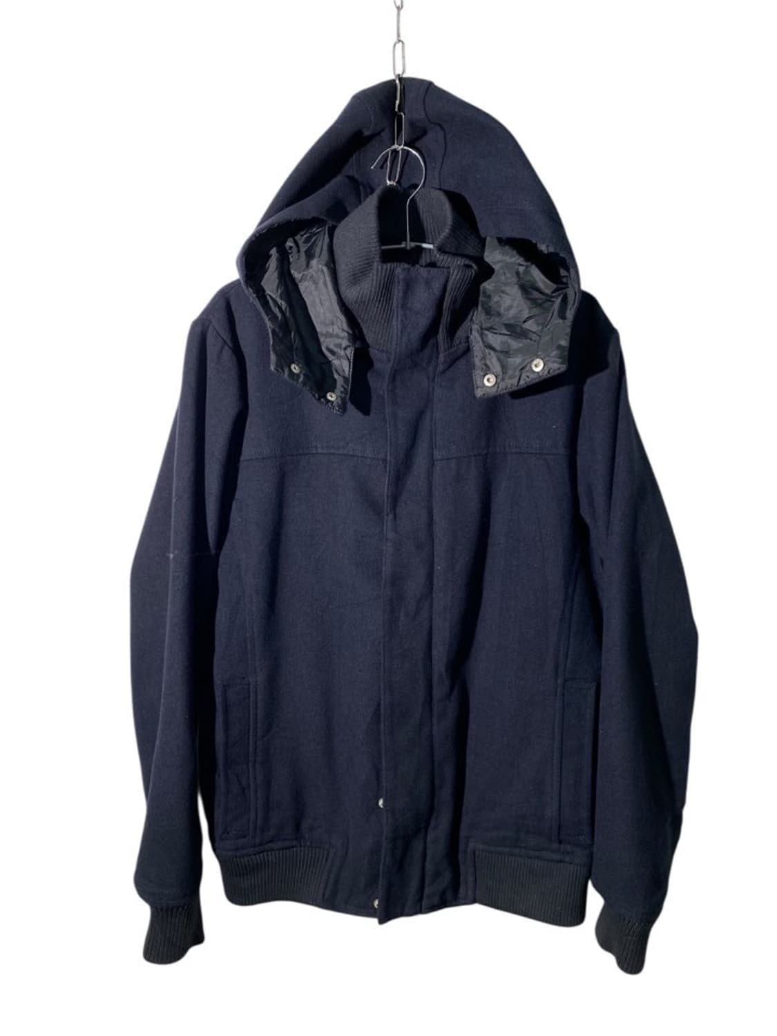 trap.u black 후드 블루종 상품이미지1