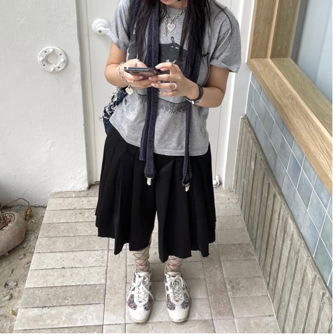 ideffuts , pleats half pants 상품이미지1