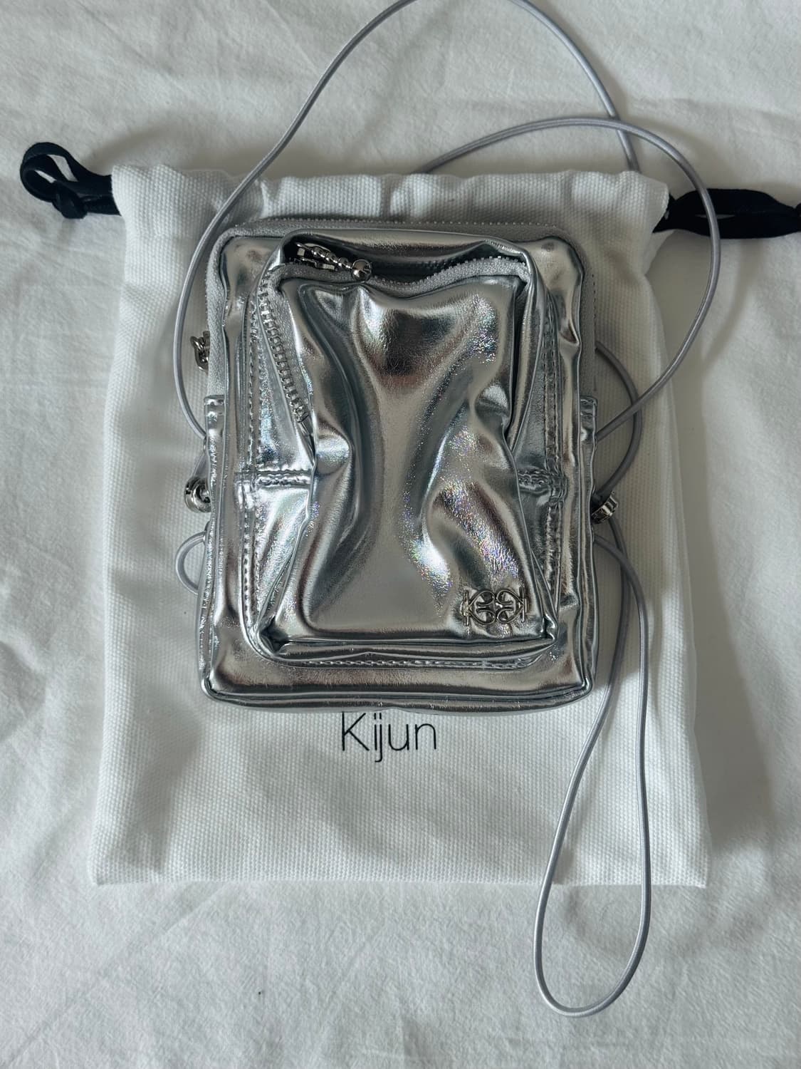 기준 kijun Mini Bag Silver / 실착1회 상품이미지1