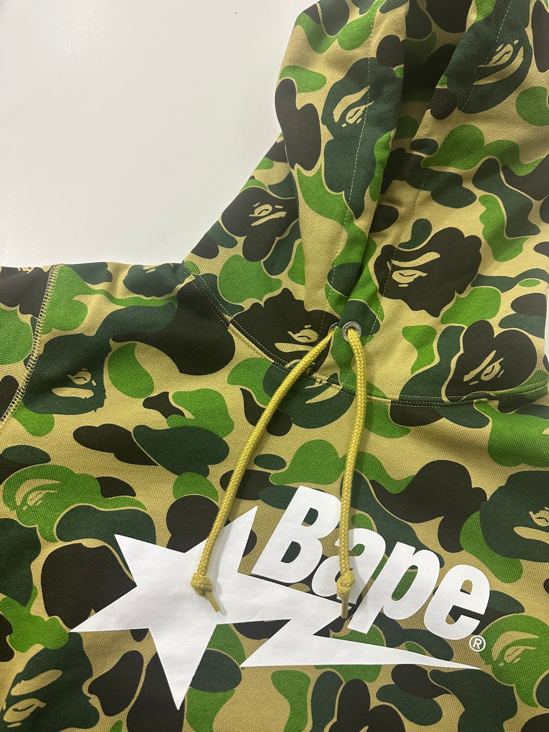 베이프 ABC 스타 후드티 상품이미지1