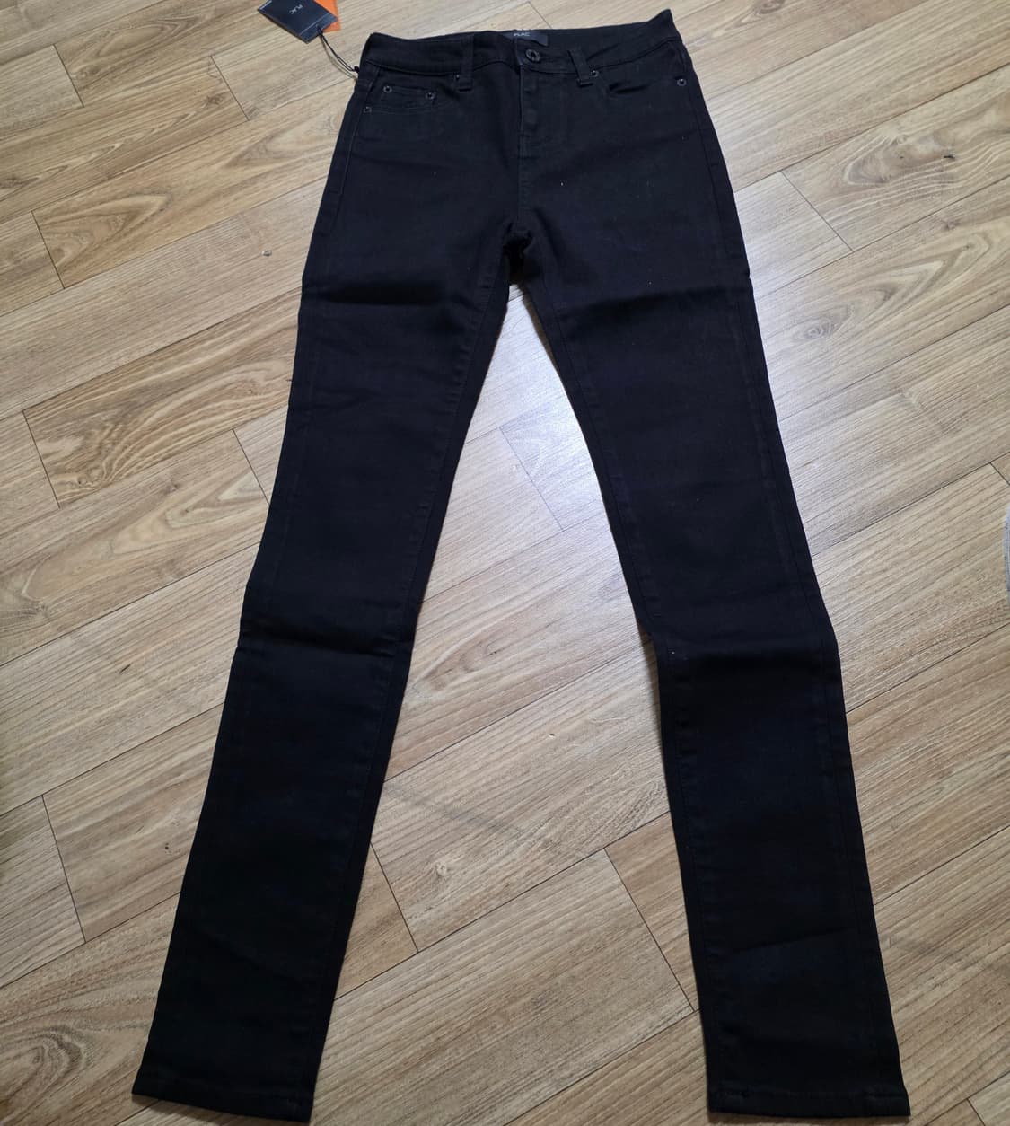 플랙진 블랙데님스키니 상품이미지1