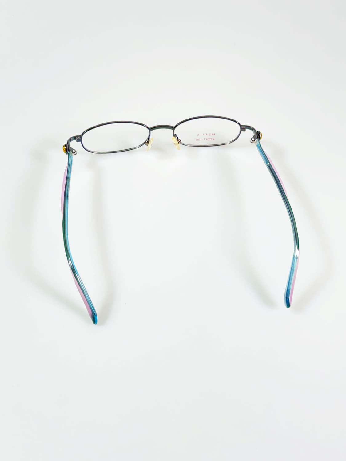 90s DISNEY 미키 슬림 오벌 메탈 프레임 빈티지 안경 상품이미지6