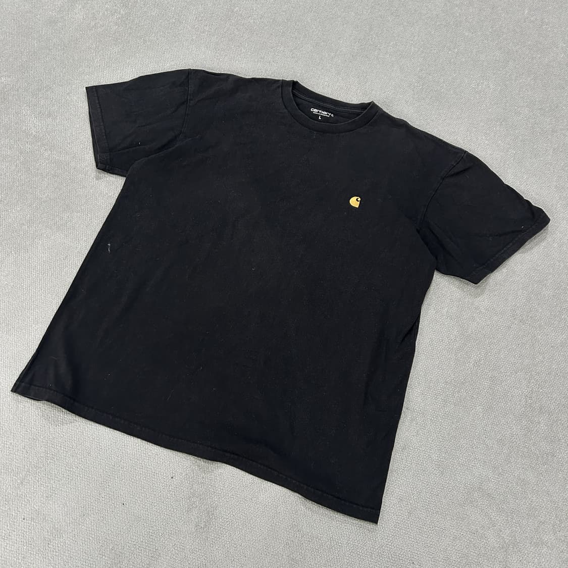 칼하트 블랙 반팔 티셔츠 L 상품이미지1