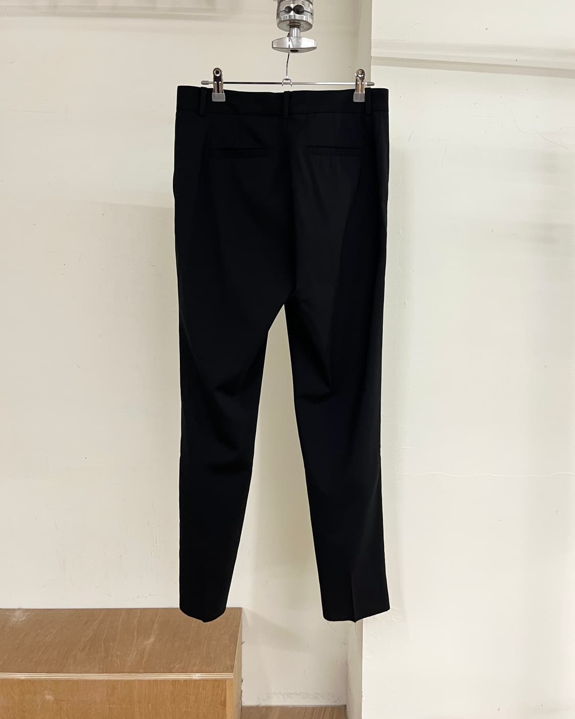 로에베 블랙 울 트라우저 상품이미지4