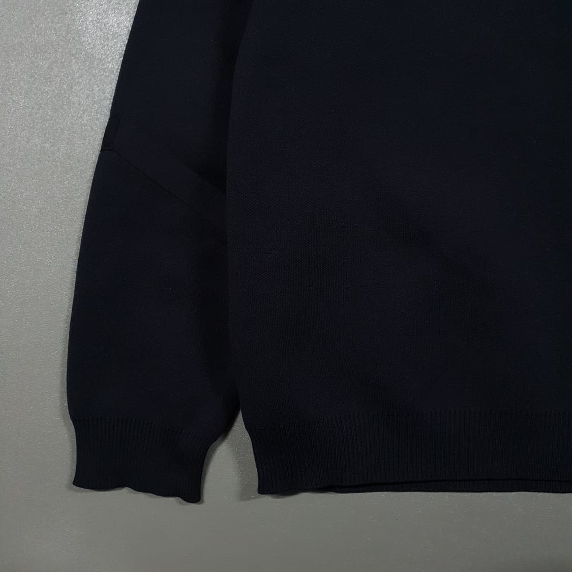 XL (105) 데상트 신형 20ss 듀얼리스 아모사 니트 스웨터 블랙 상품이미지6