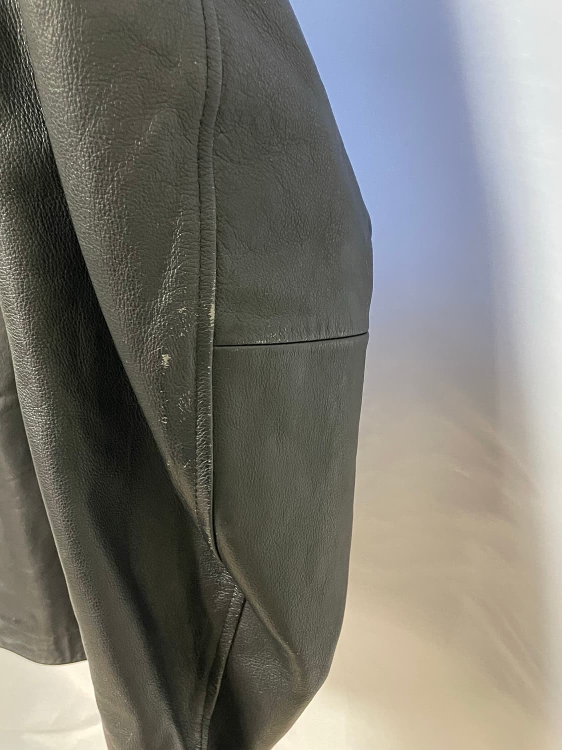 [D.O Archives] 90s 올드갭 레더 싱글 라이더자켓 블랙(L) 상품이미지6