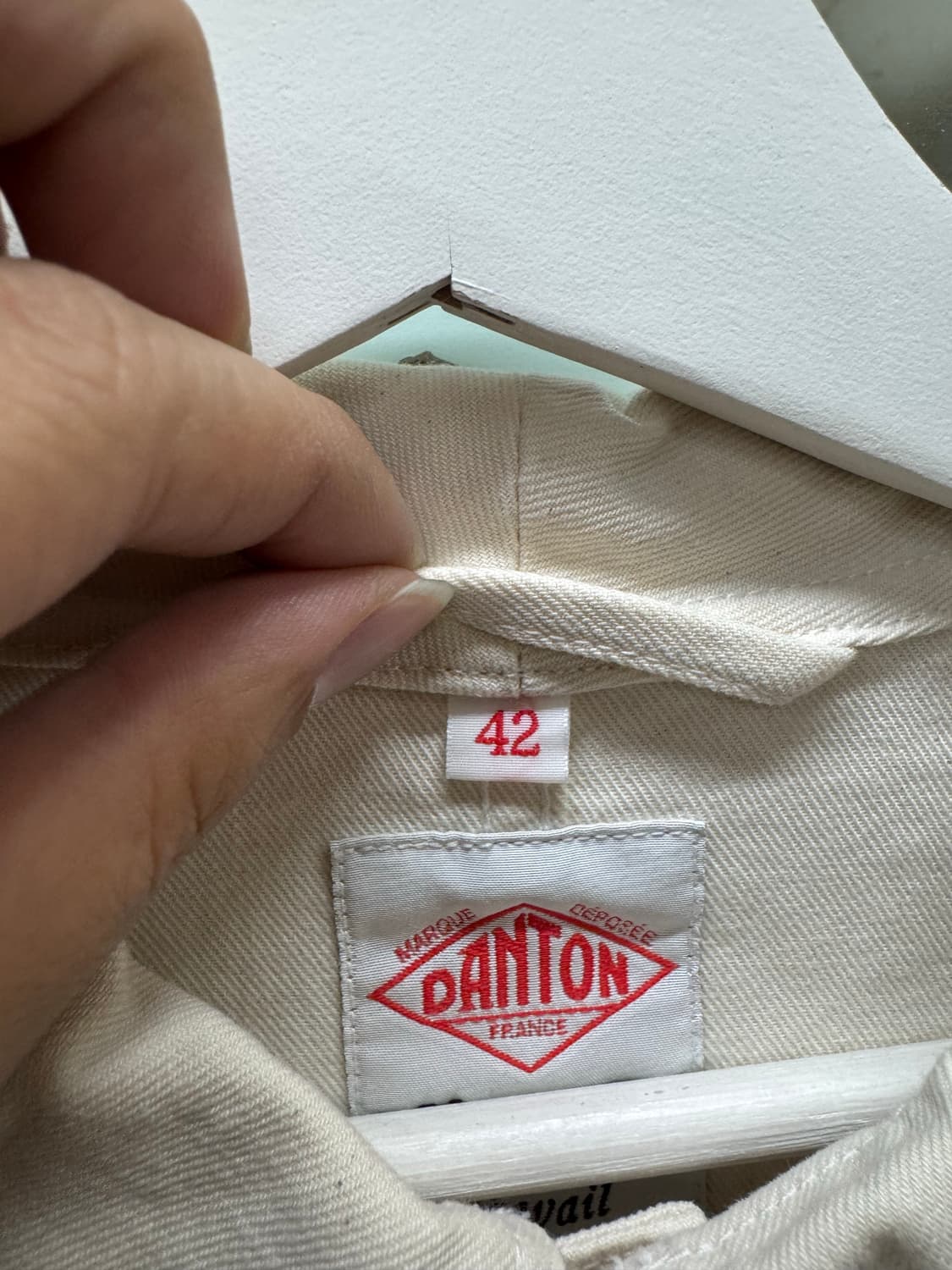 단톤 워크 자켓 커버올 42 상품이미지3