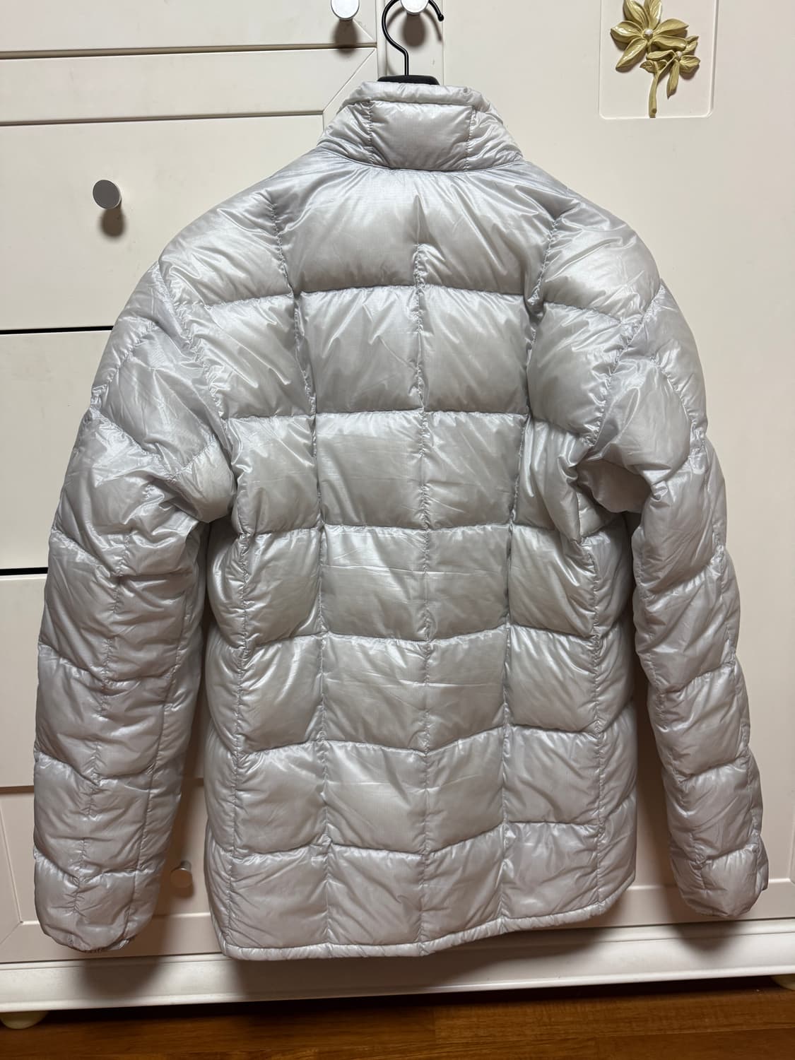 [L]몽벨 슈페리어 다운 자켓 라이트그레이 상품이미지2