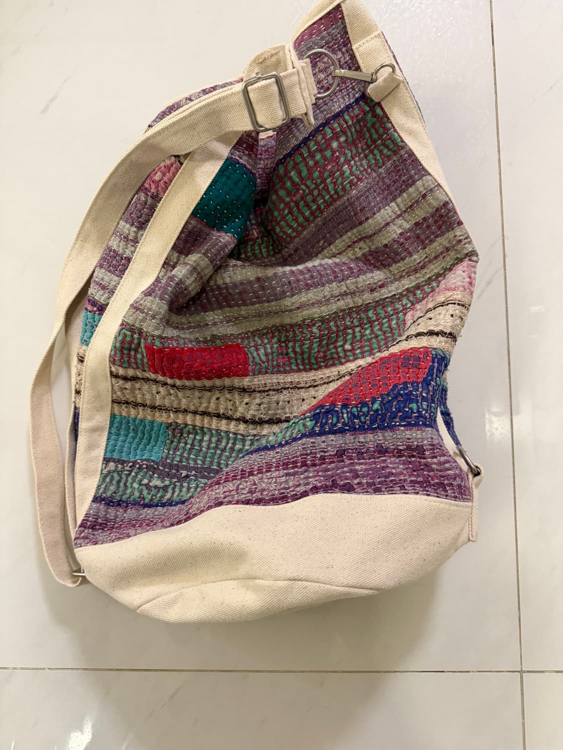 EnSage 보헤미안 패치워크 슬링백 상품이미지2