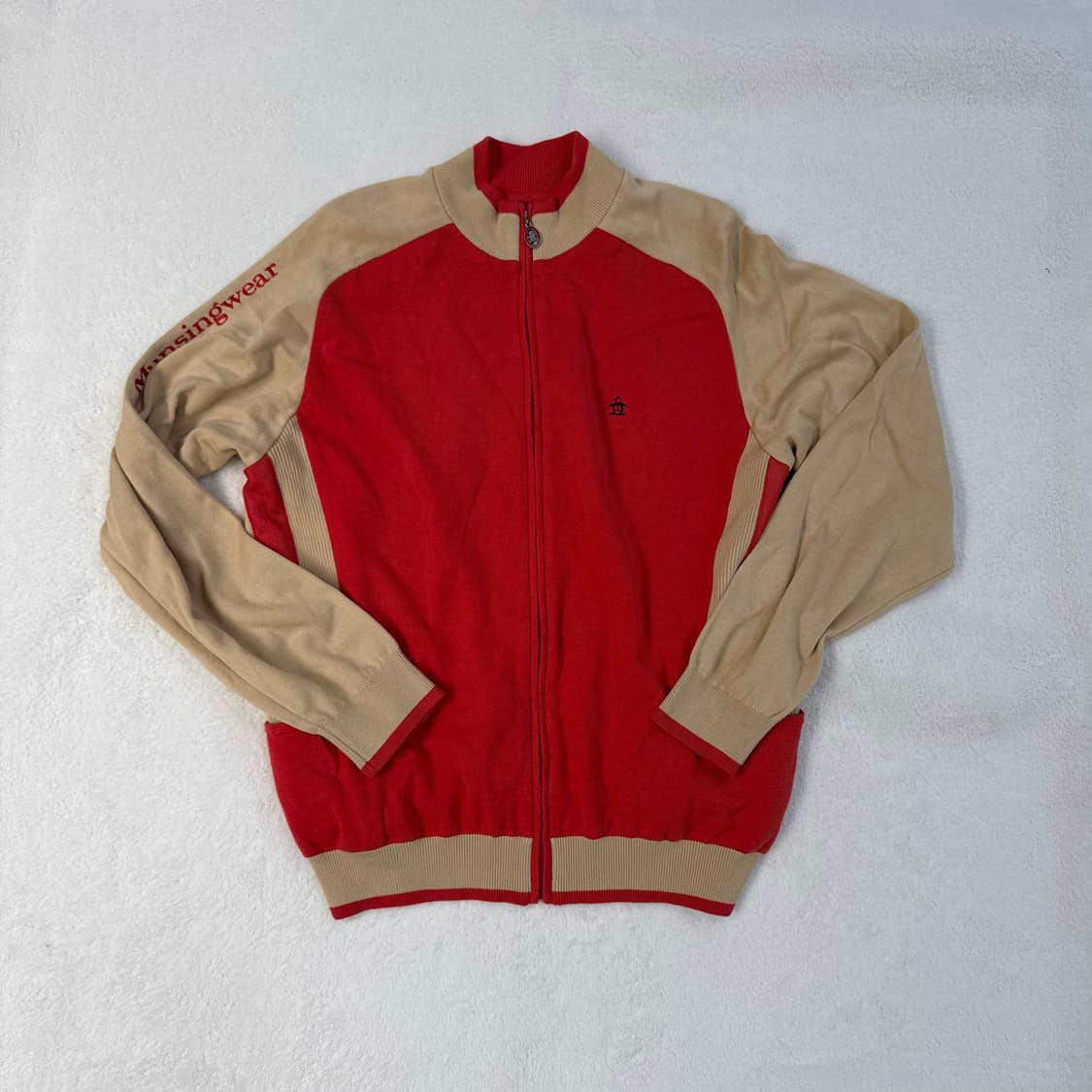 L 먼싱웨어 방풍 니트 집업 자켓 0227T 상품이미지1