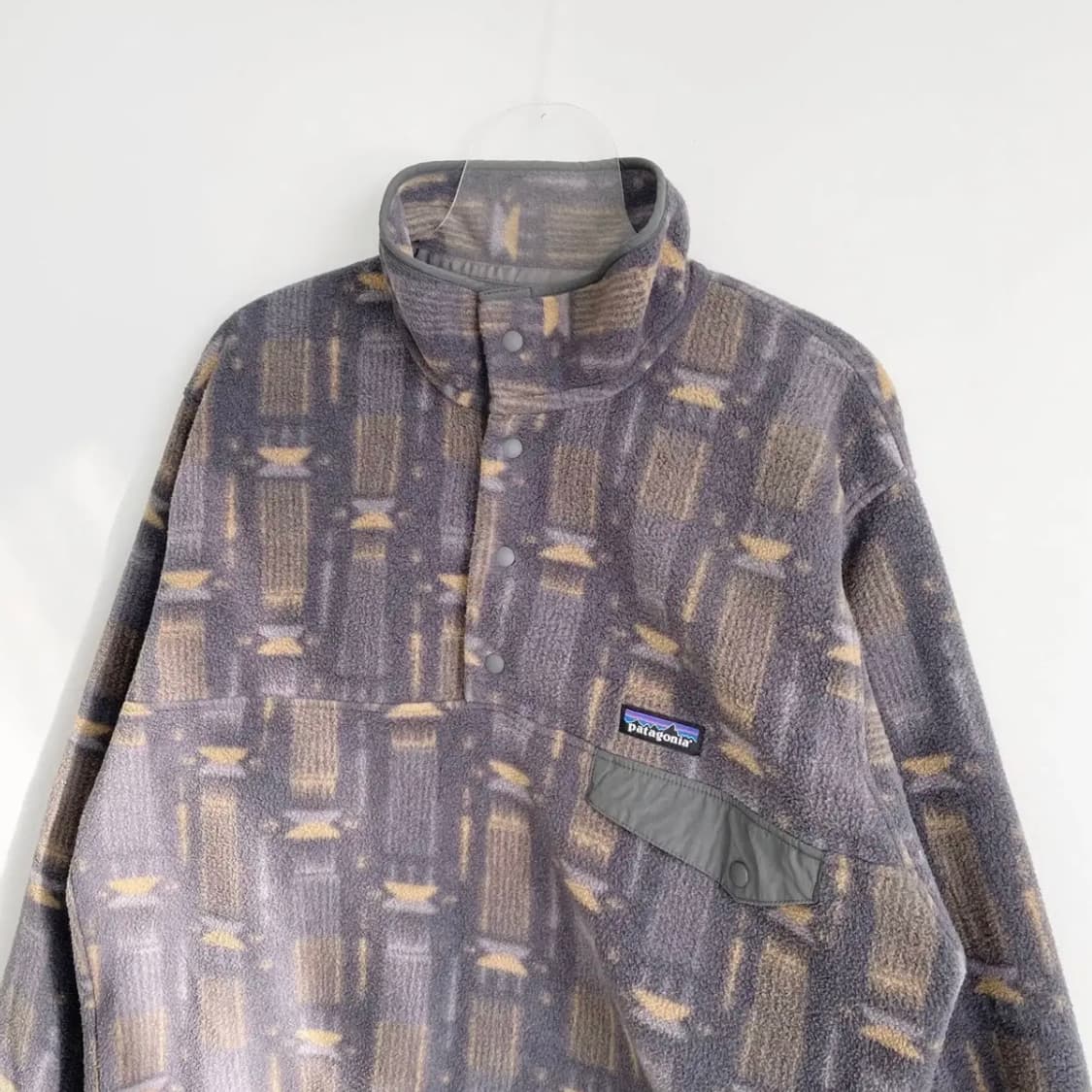 D2 파타고니아 프린티드 신칠라 스냅-T 플리스 M사이즈 상품이미지2