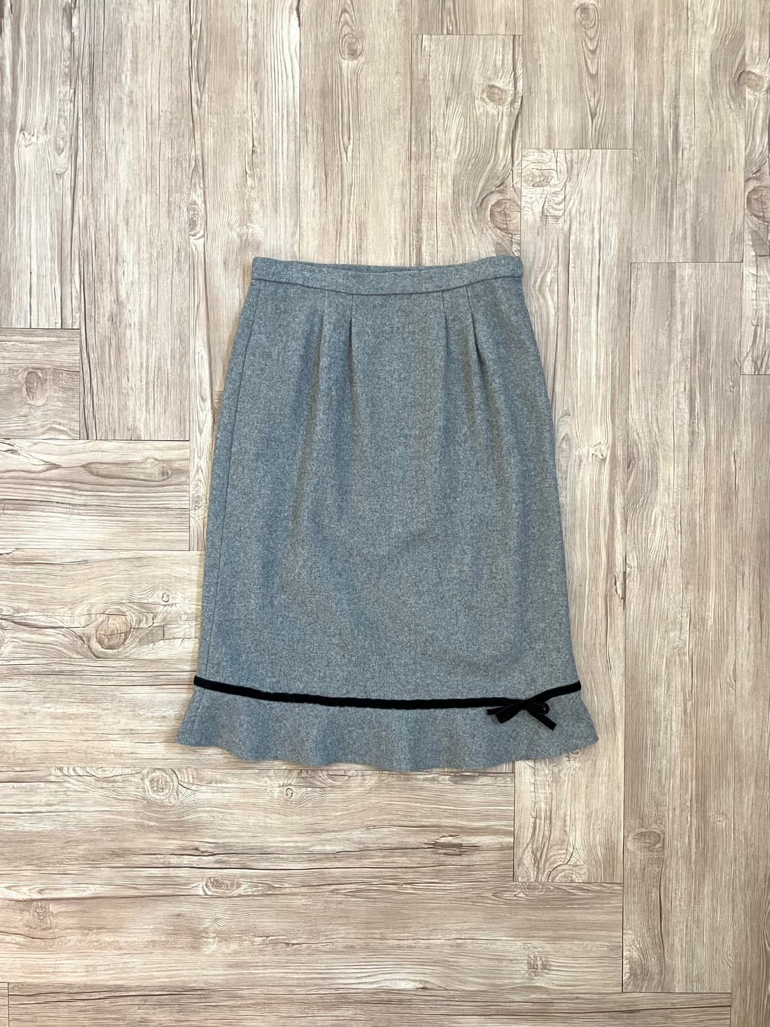 japan vtg 울 스커트 상품이미지1