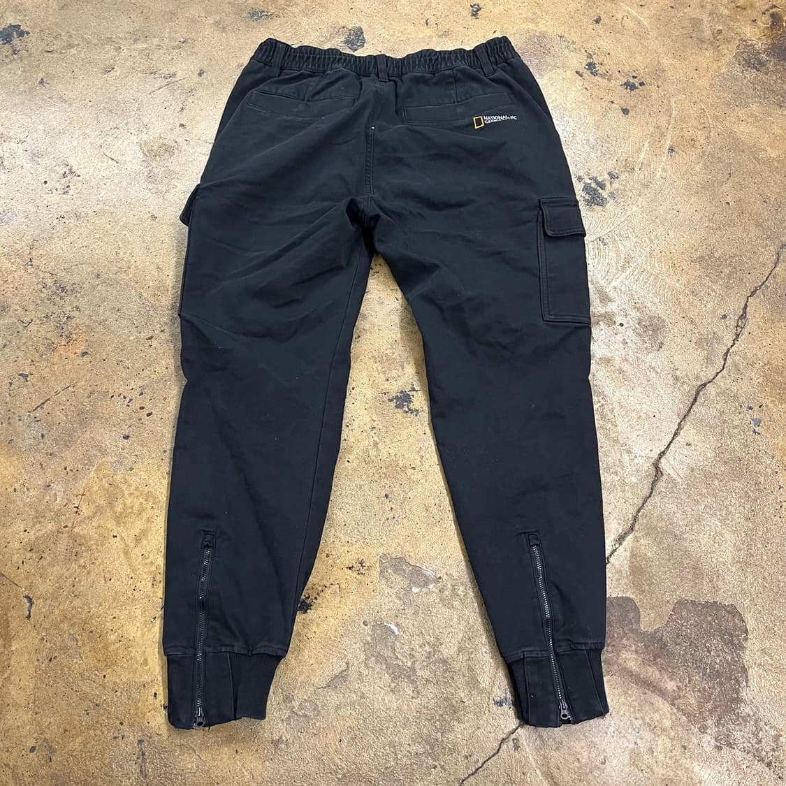 [정품] 내셔널지오그래픽 블랙 카고 바지 b17 상품이미지2