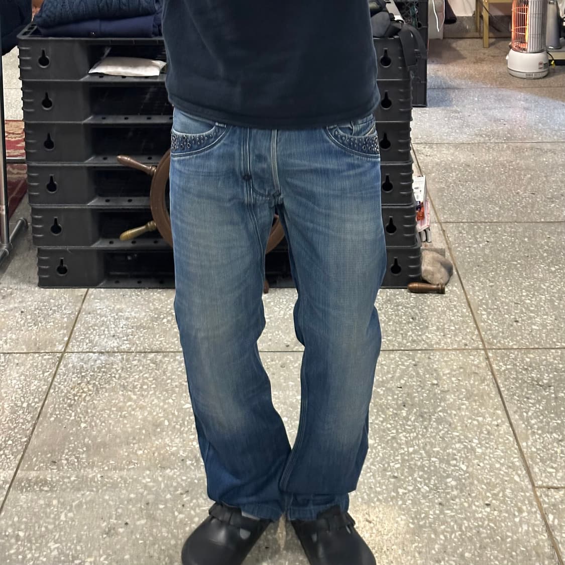 디젤 스터트 워싱 데님 상품이미지3