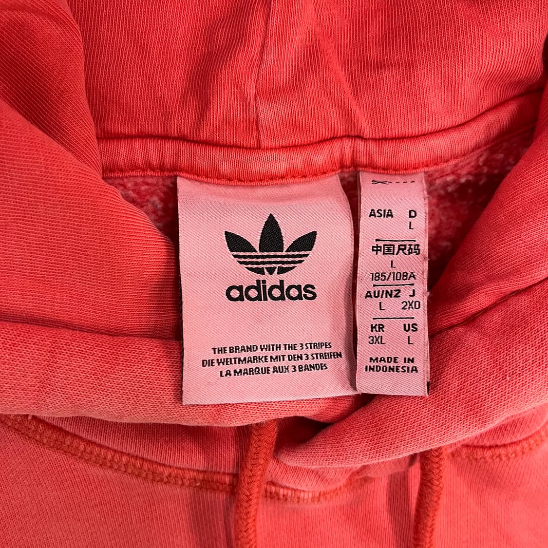 L 아디다스 스몰로고 긴팔 후드티 0202M1 상품이미지2