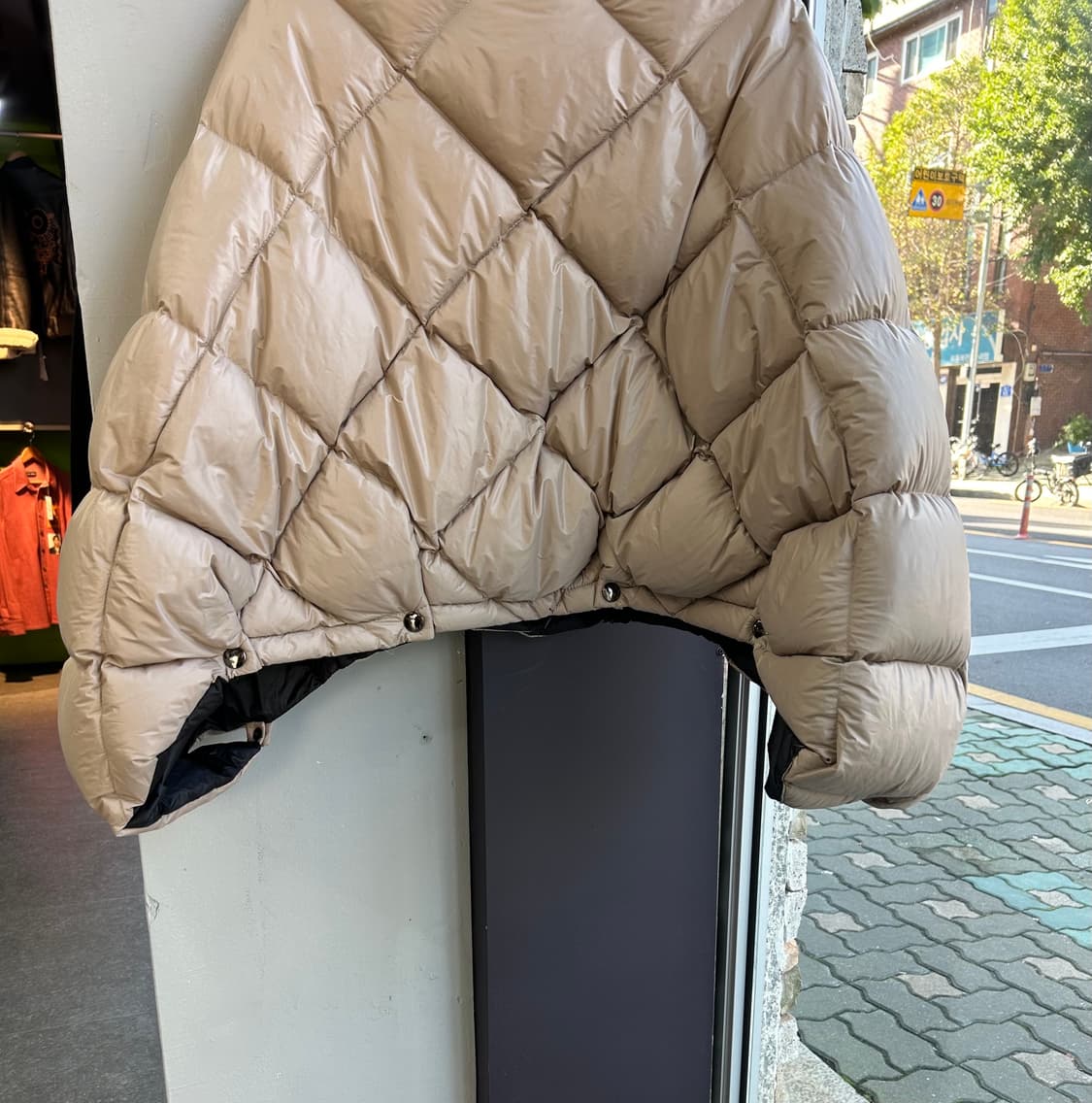 F/ 시스템 22F/W 케이프 패딩 상품이미지8