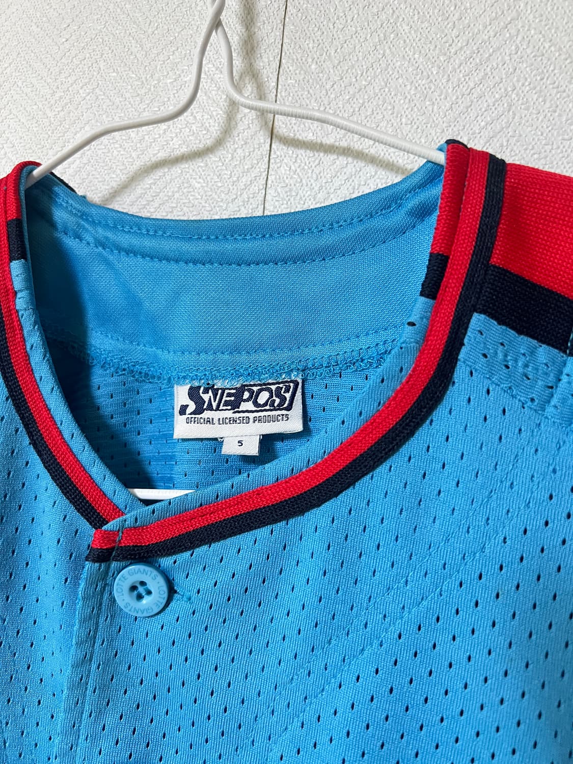 롯데자이언츠 키즈 챔피언 유니폼 사이즈5 상품이미지2