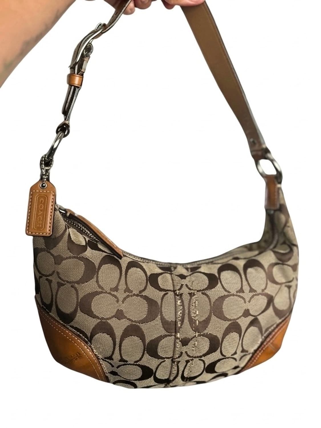 코치 시그니처 y2k 호보백  상품이미지2