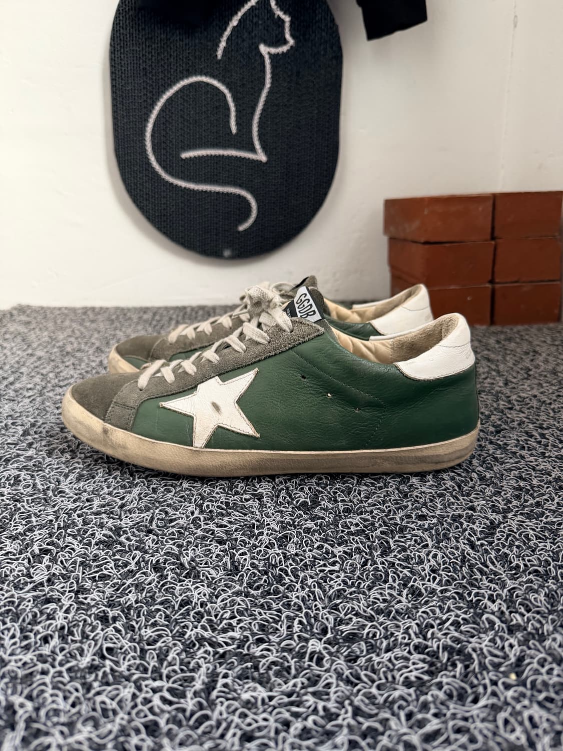 골든구스 슈퍼스타 그린 스니커즈 42 상품이미지1