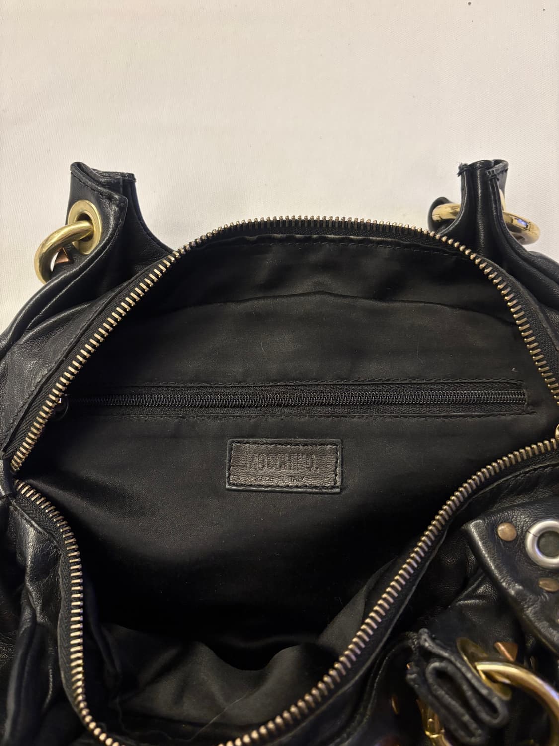 Moschino studded shoulder bag 상품이미지3