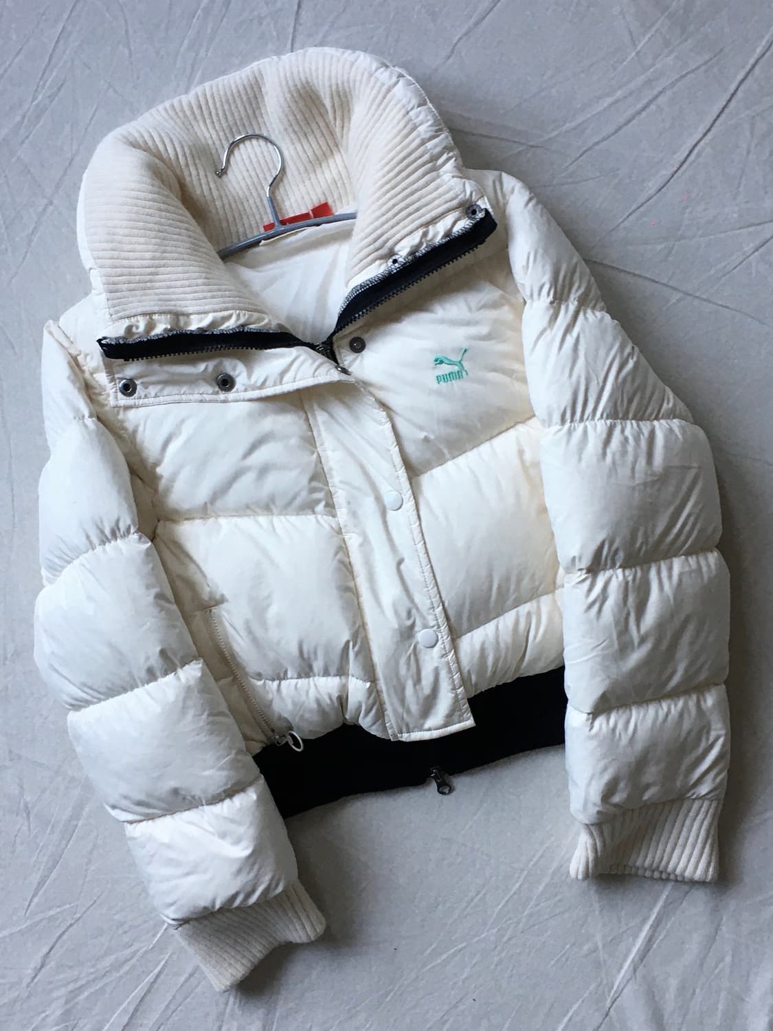 푸마 크롭 커스텀 다운자켓 상품이미지3