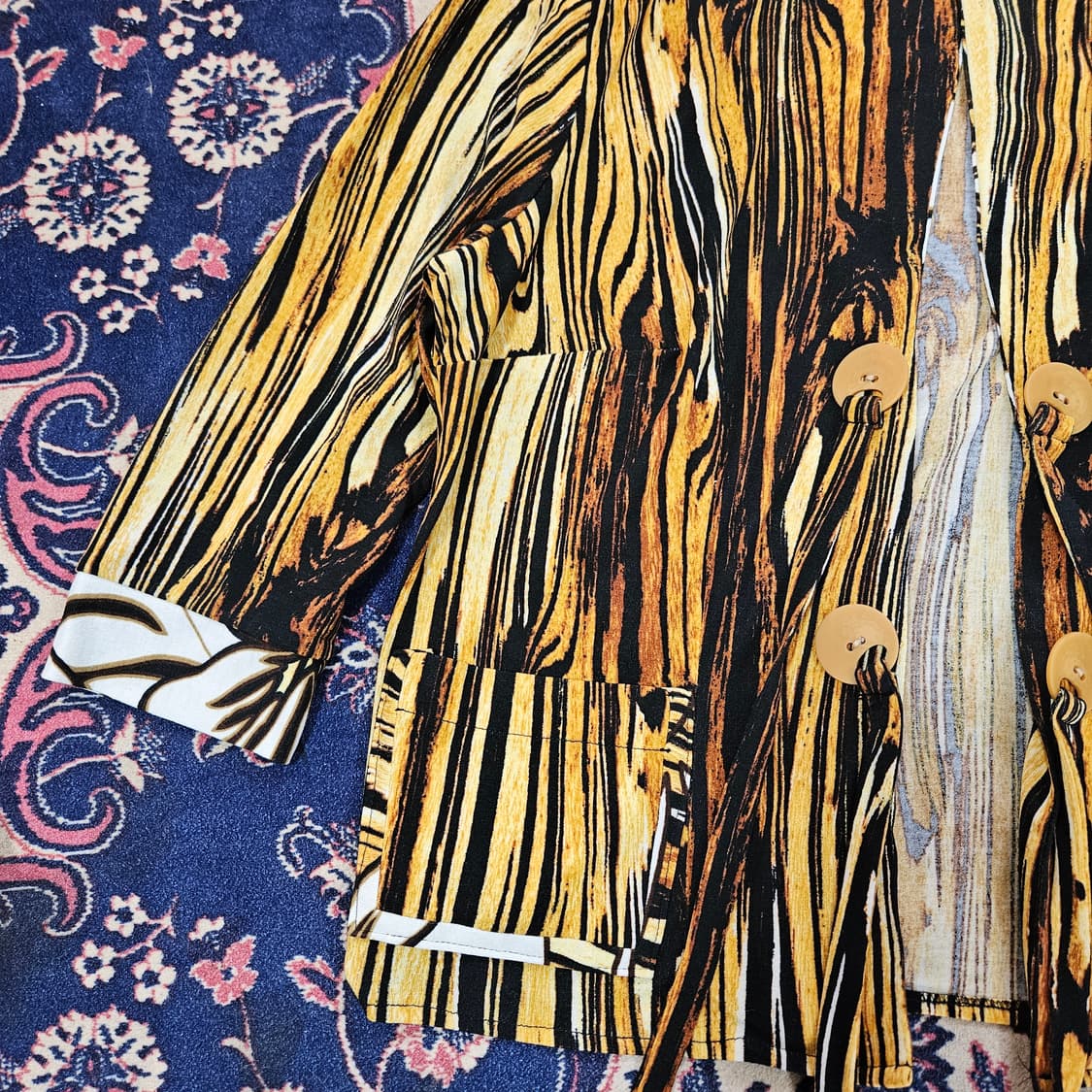 엘리 타하리(Elie Tahari) 비스코스 호피 자켓 상품이미지3