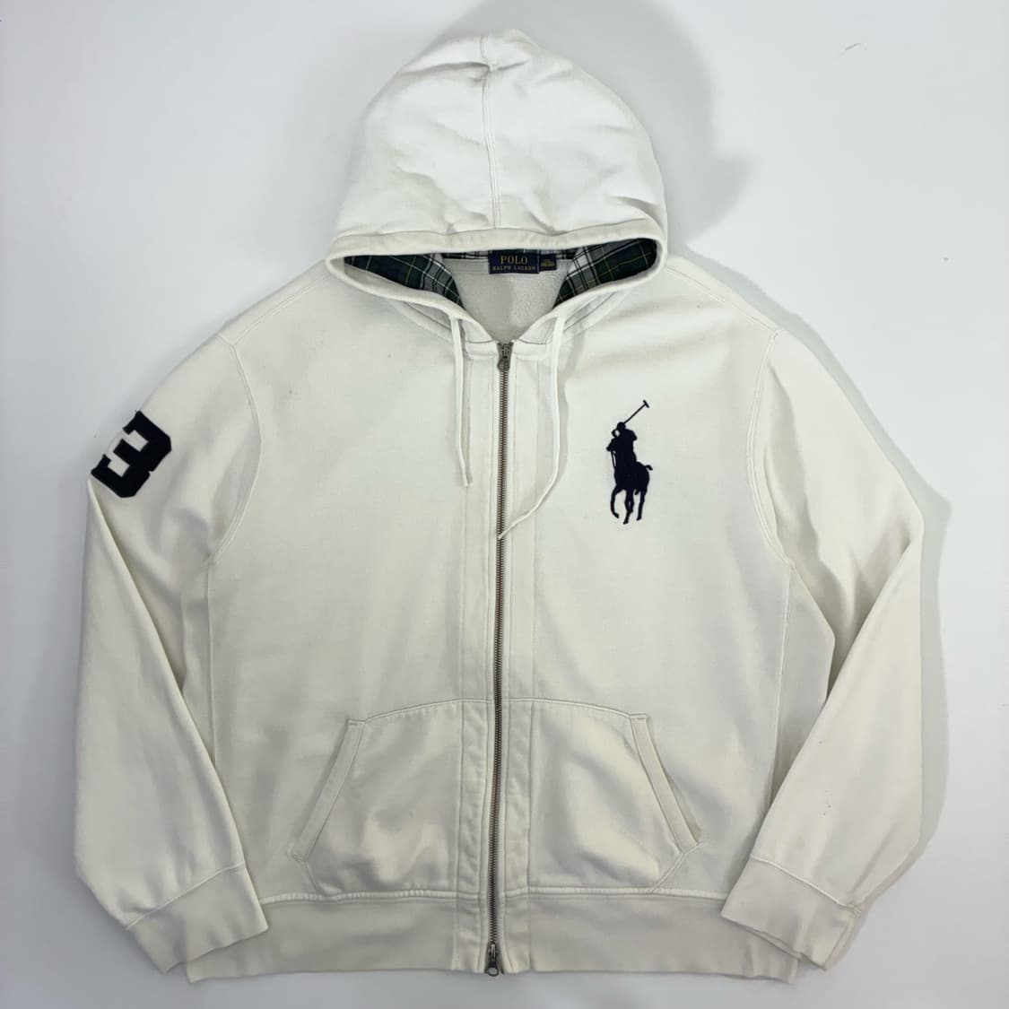 Polo  폴로 랄프로렌 빅포니 투웨이 체크 후드집업 상품이미지1