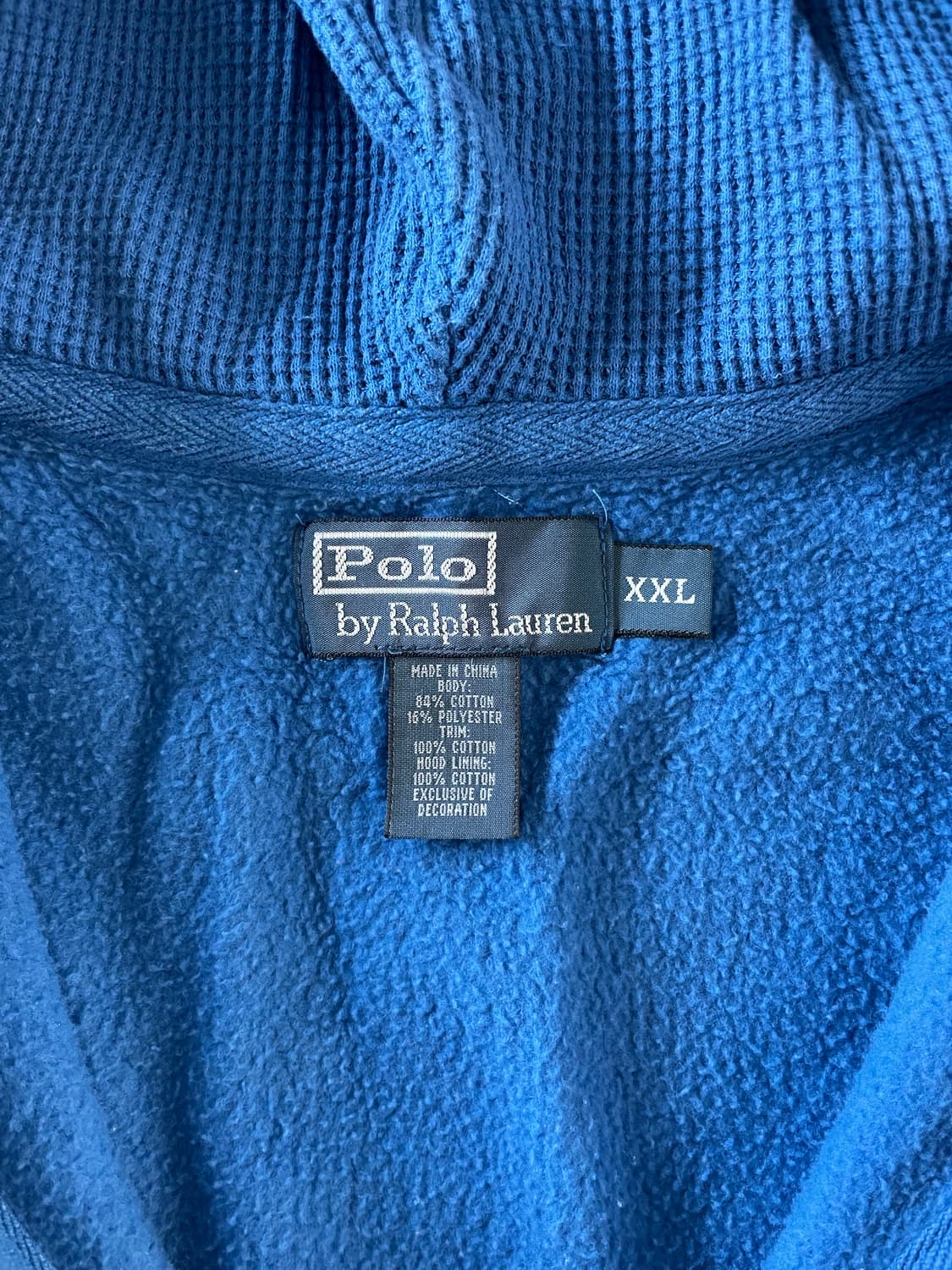 (XXL) 폴로 써멀 후드 집업 자켓 상품이미지4