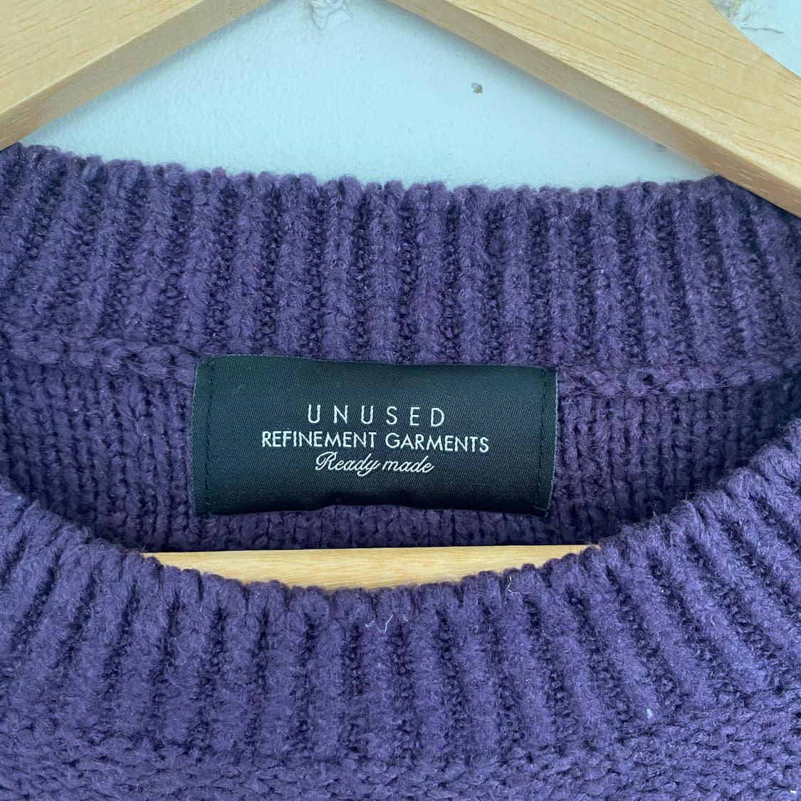 언유즈드 22ss 프린지 니트 상품이미지3