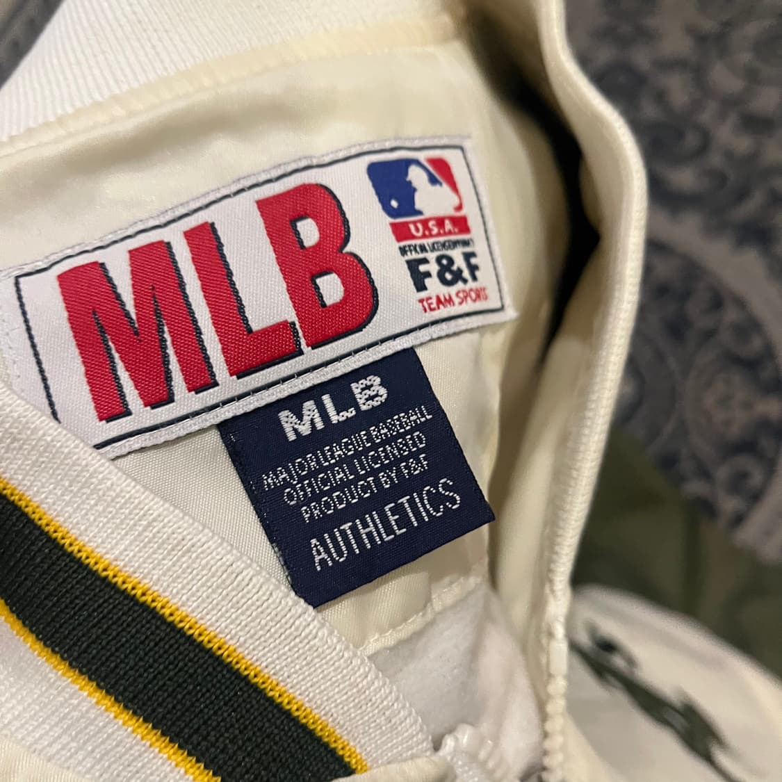 90 MLB 오클랜드 스타디움 자켓/W2274  상품이미지4