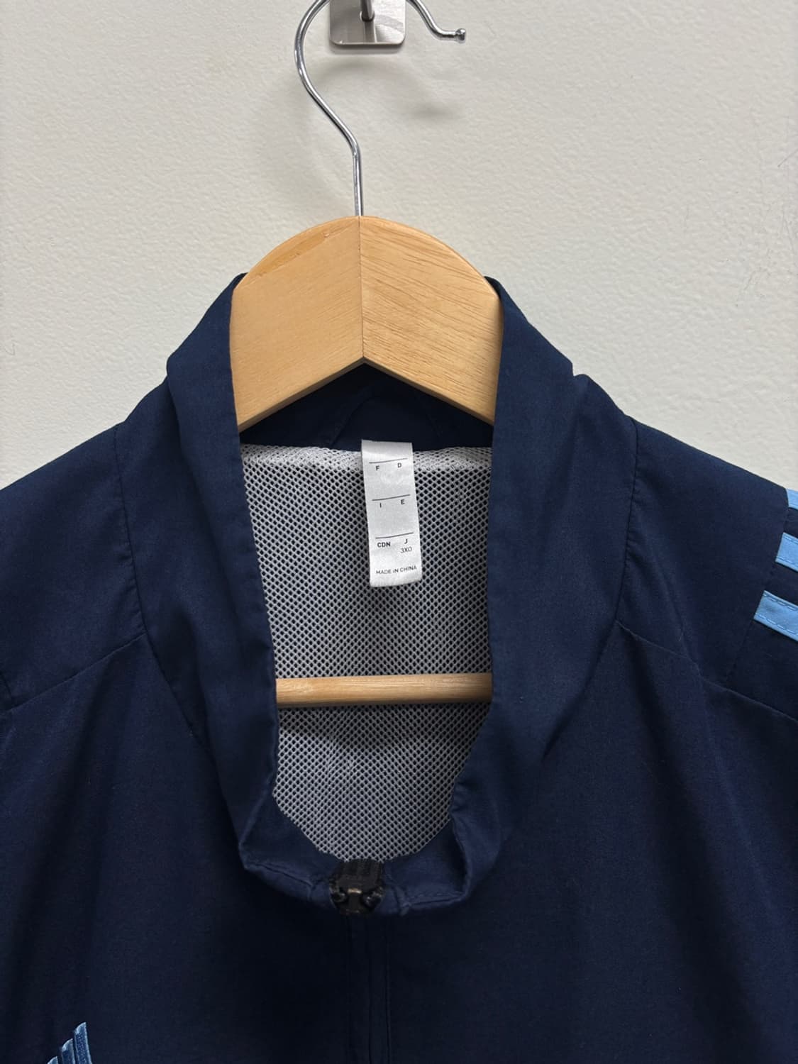 아디다스 삼선 바람막이 네이비 3XL [50813] 상품이미지3