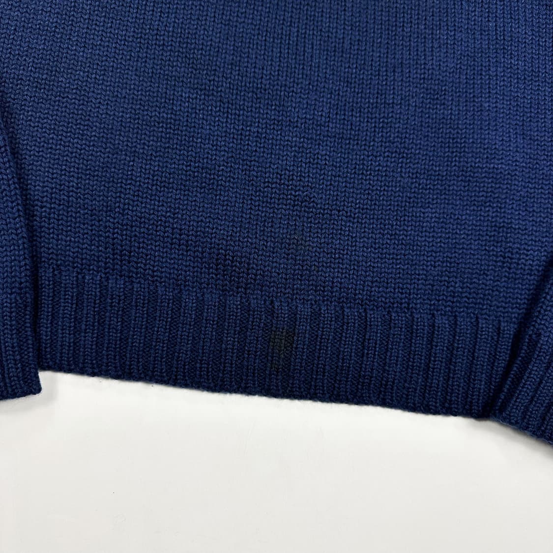 VTG 빈티지 재팬 네이비 케이블 울 니트 (L) 상품이미지5