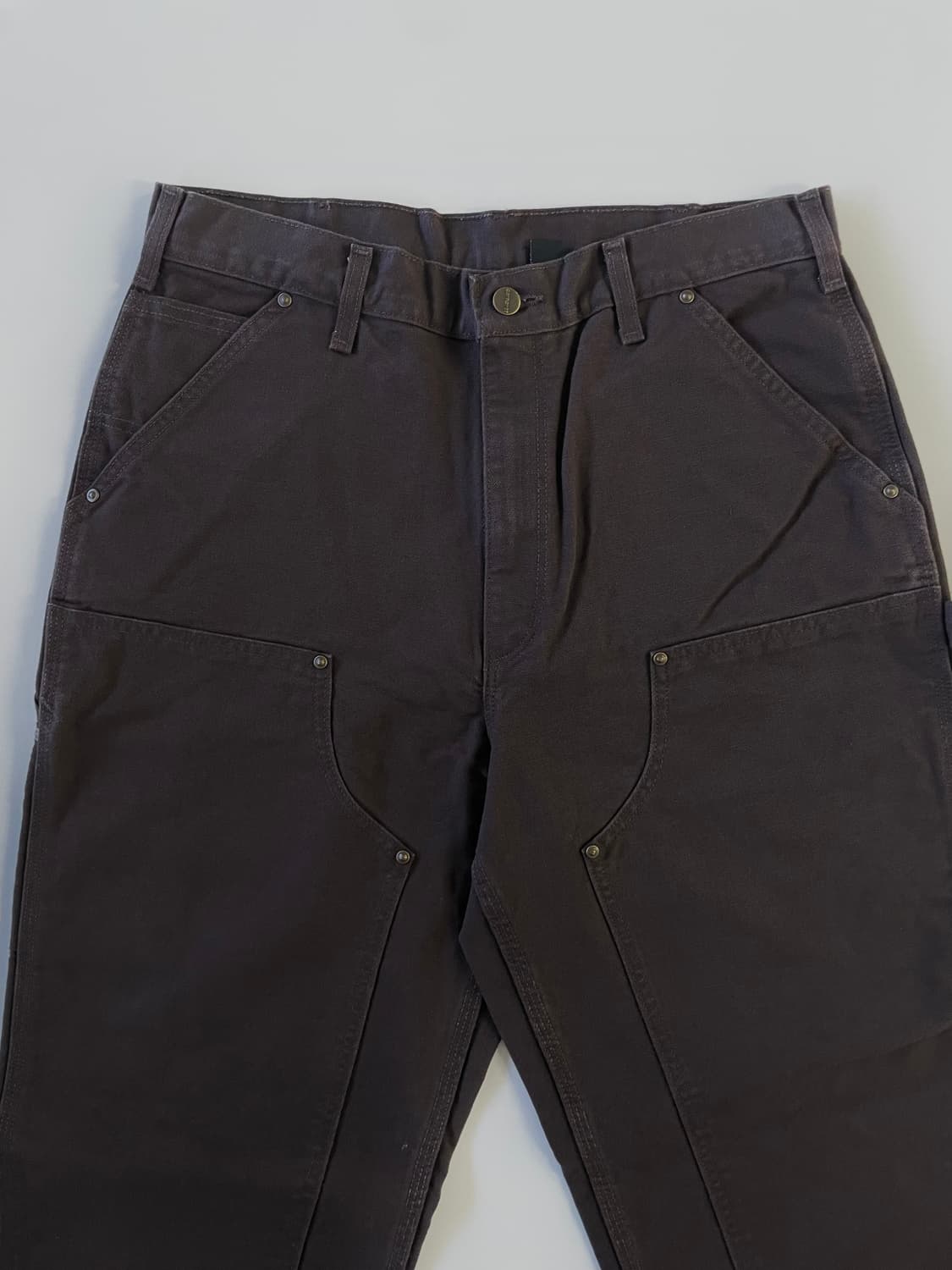 (33-36) 칼하트 더블니 다크브라운 상품이미지3