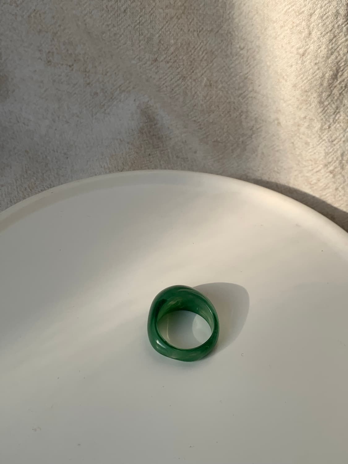 Green chunky ring 상품이미지2